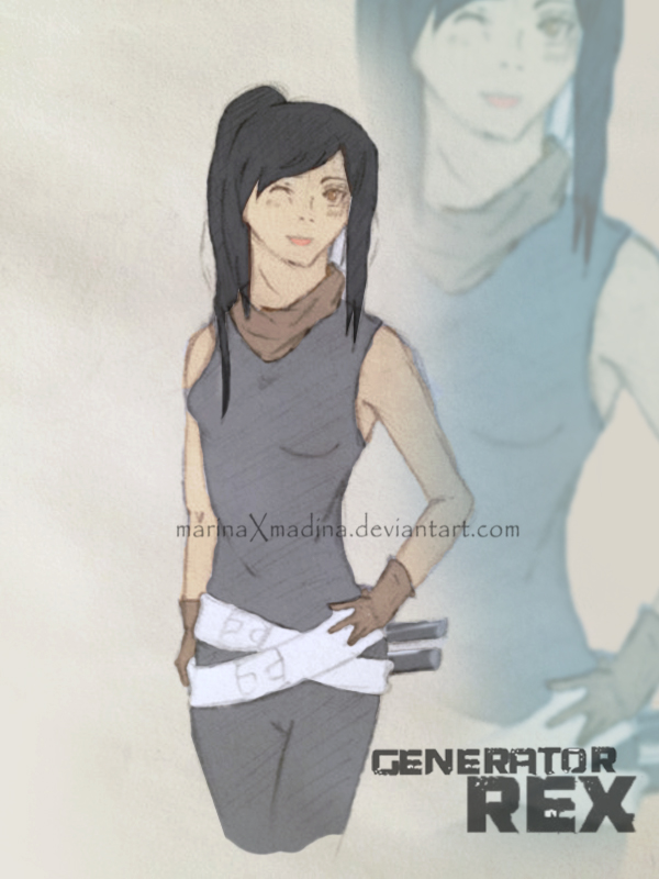 Generator rex :my OC Maria