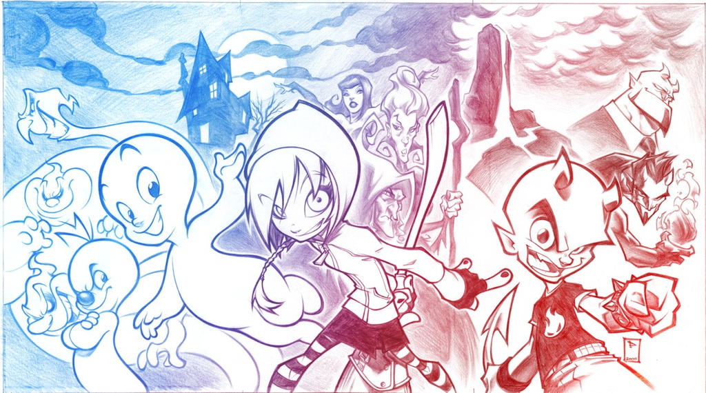 Casper Evolution C A S P E R . 1 _ Variants by thekidKaos on DeviantArt