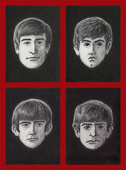 Beatles Sketch Card Set