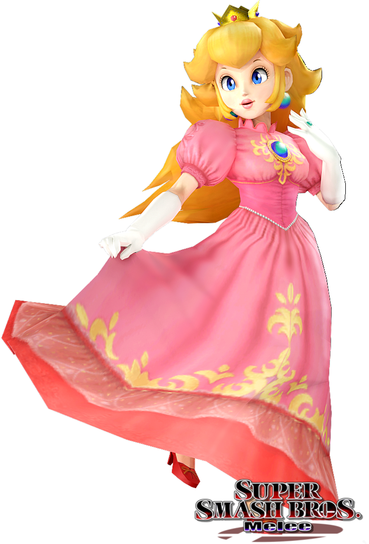 Peach ( Super Smash Bros Melee ) by MatyMatiasMaty on DeviantArt