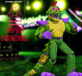 ( MMD Model ) Montgomery Gator / Monty + DL