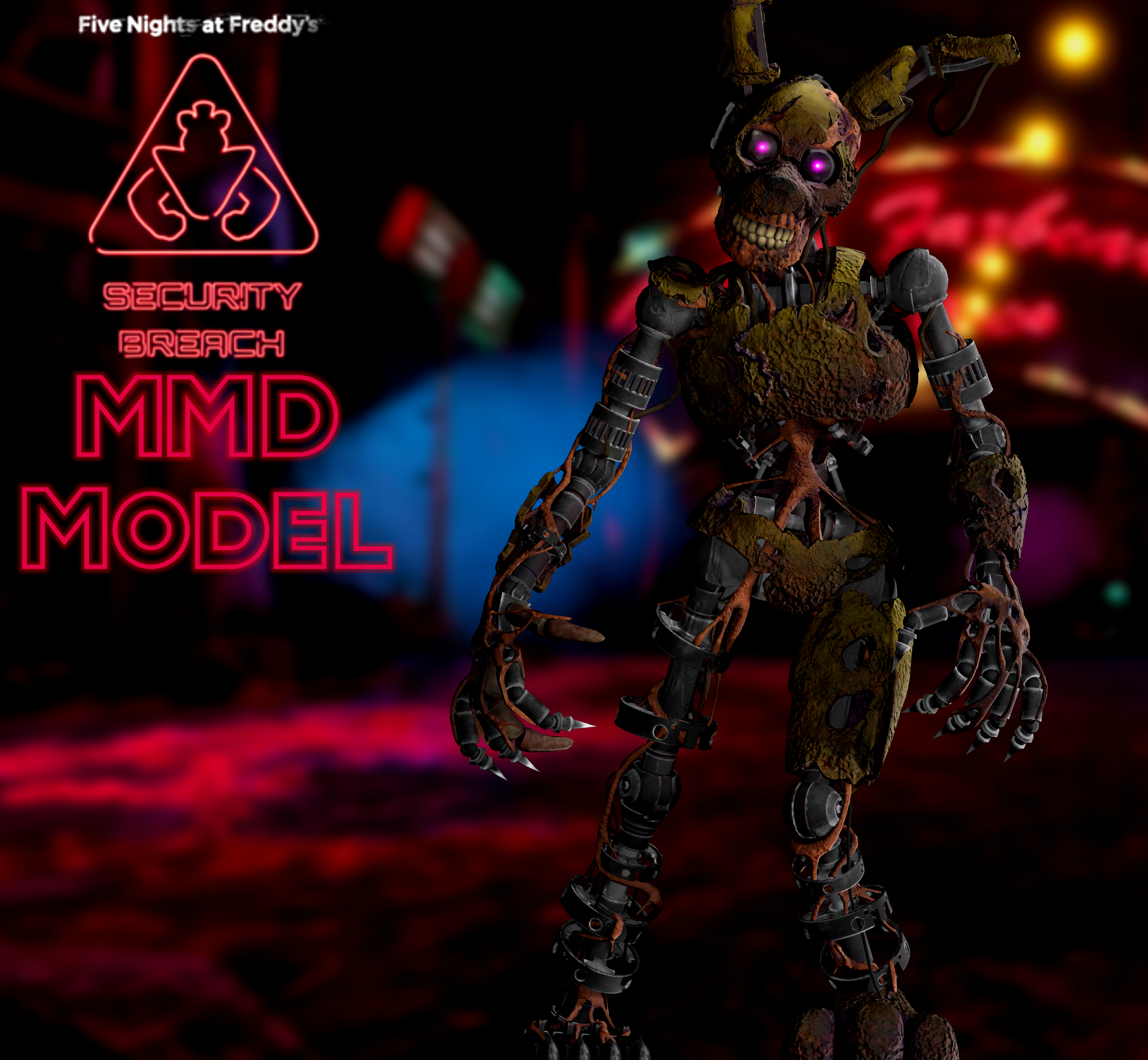 MMD FNAF SB Ruin:Wind-Up Music Man + Download by Francoraptor2018 on  DeviantArt