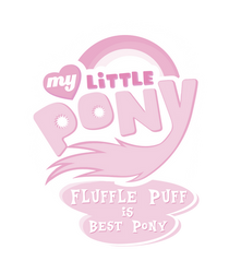 Fluffle Puff is Best Pony Logo