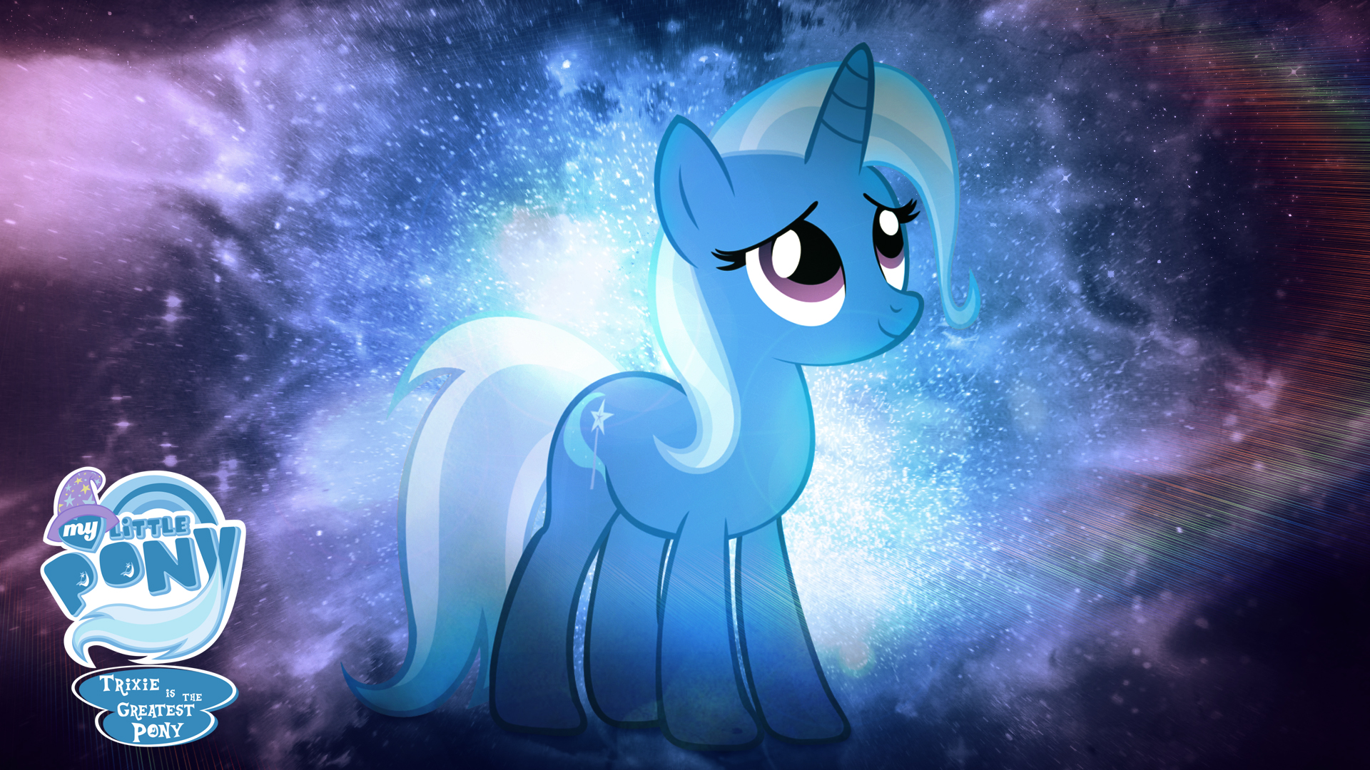 Trixie is Greatest Pony HD Wallpaper