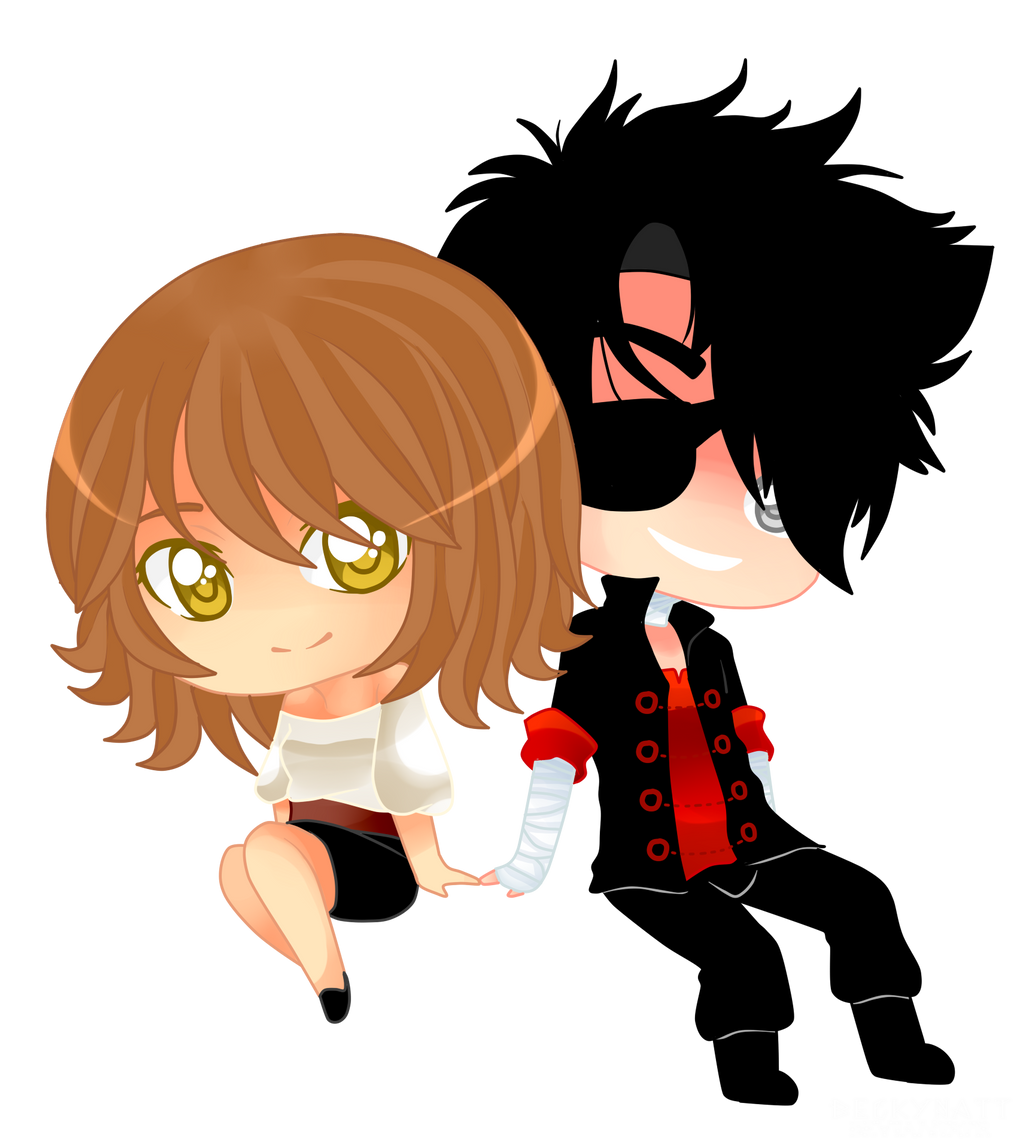 comision darknight1993 - chibi pareja by BeckyNatt on DeviantArt comision darknight1993 - chibi pareja by BeckyNatt on DeviantArt