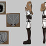 MMD - Shingeki no kyojin outfit DL