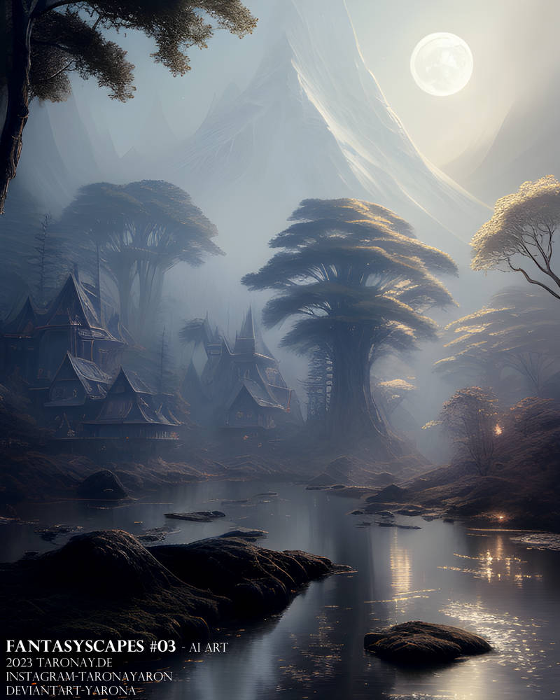 Fantasy Fallscape Fantasyscapes #03 by Yarona on DeviantArt