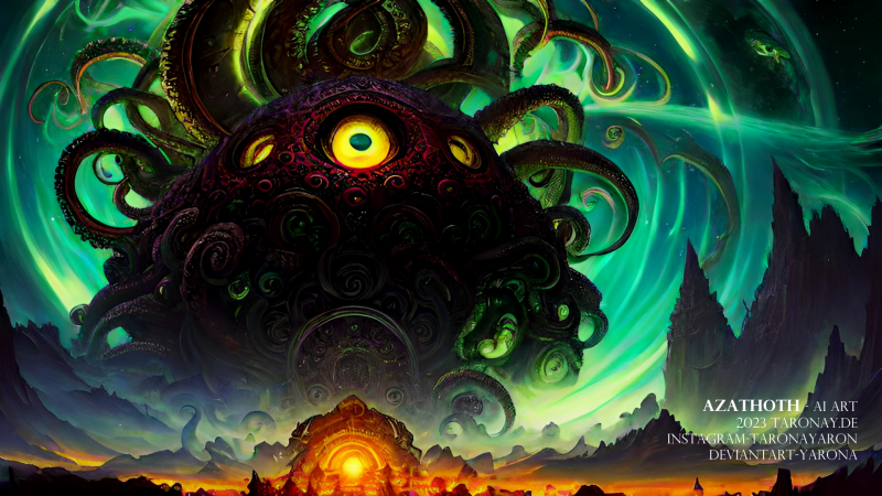 Azathoth - the Demon Sultan by Yarona on DeviantArt