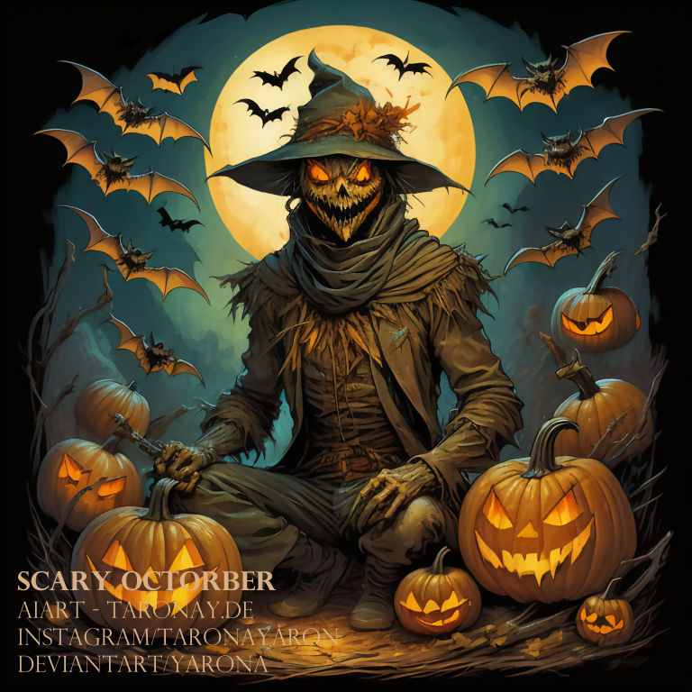 Scared October Scary October by Yarona on DeviantArt