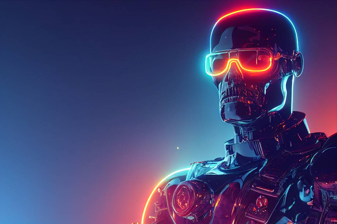 Neon terminator by hxdxis on DeviantArt
