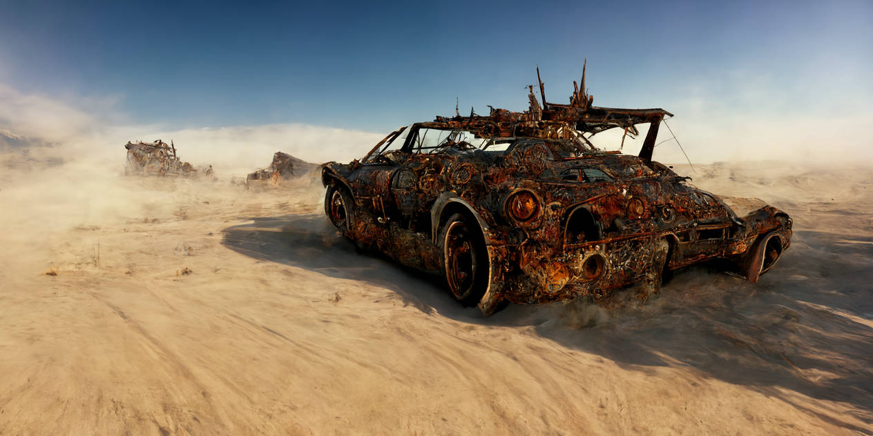 Rusty car by hxdxis on DeviantArt