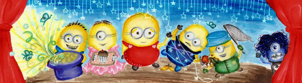 The minion talent show!