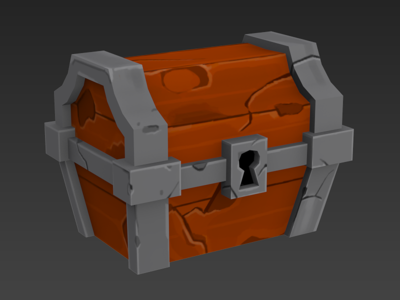 Spelunky Chest WIP 3