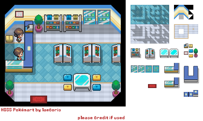 HGSS Pokemart by laecoris on DeviantArt