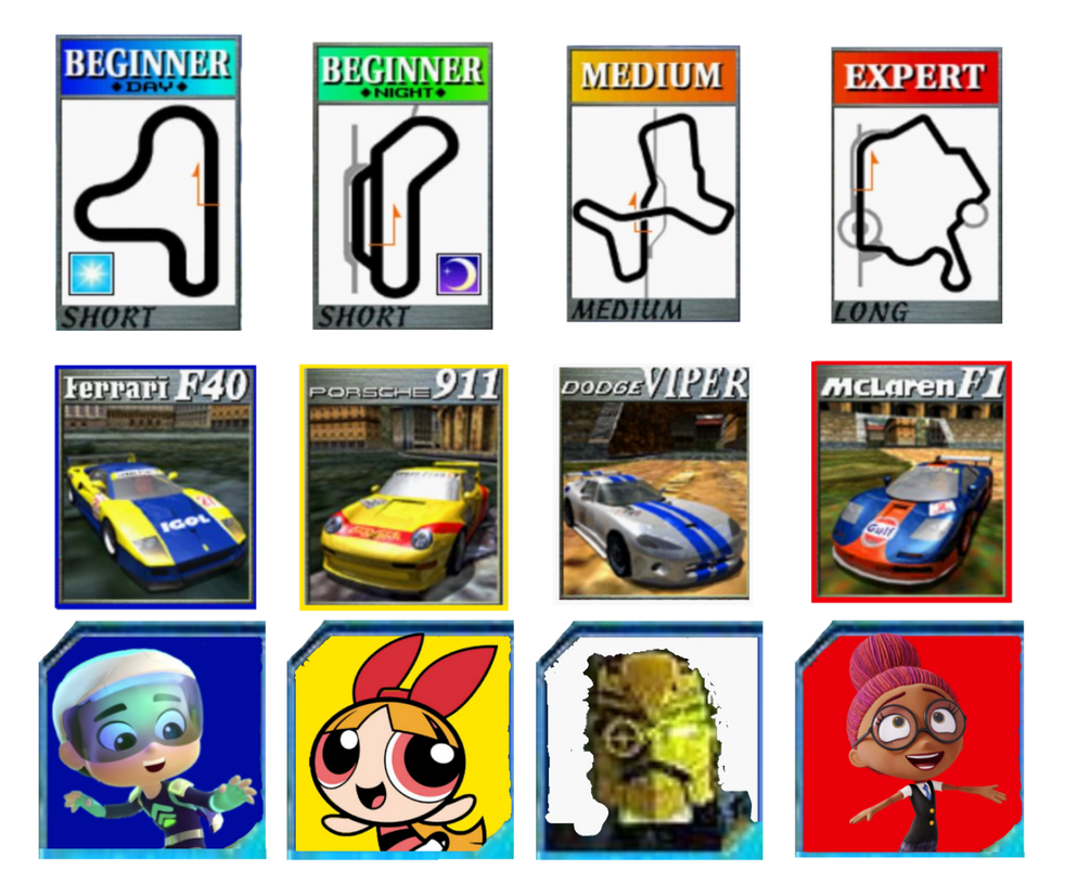 Scud Race 1996 Select Arcade by 29j38fj8 on DeviantArt