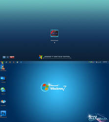 Concept Windows 7 Aero Blue