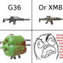 Xm8 or g36...fffuuuuuu
