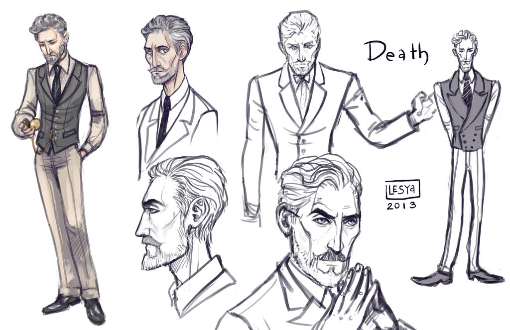 Death Ink Deviantart Concept art_Death by BlackBirdInk on DeviantArt