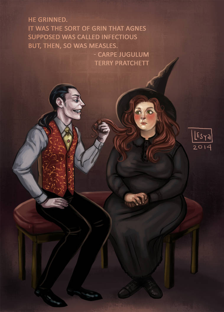 Fan art_Vlad and Agnes by BlackBirdInk