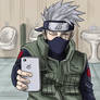 Kakashi selfie