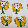 More Faces of My Underfell Flowey