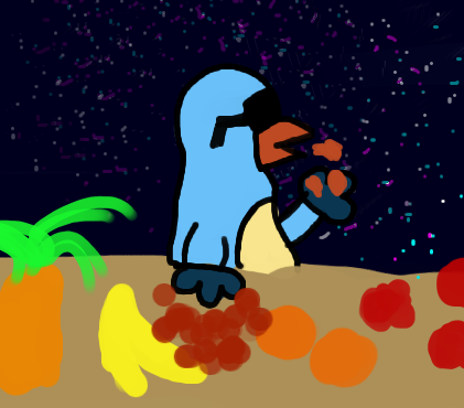 Perry Eats All The Food