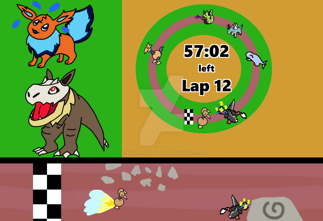 Running Around a Track to Get the Most Laps