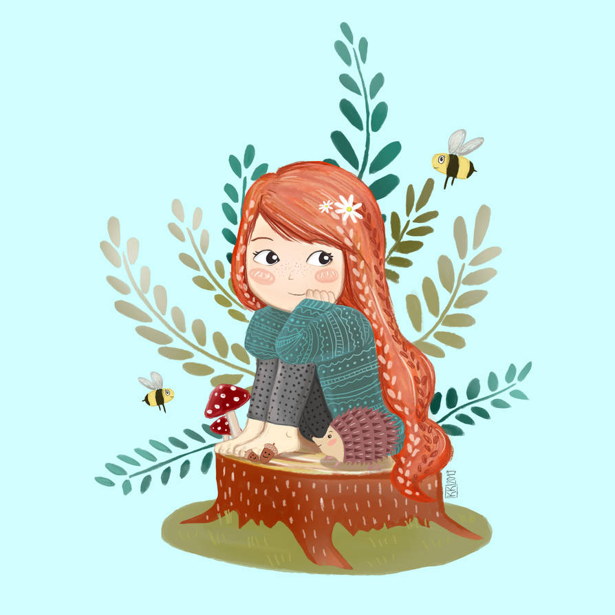 Kids illustration by KKofronova on DeviantArt