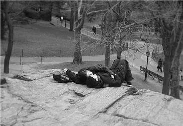 Lovers in Central Park