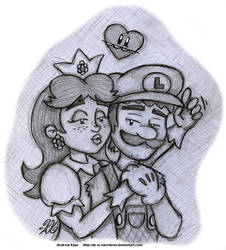 Sketch - The Princess and the Plumber