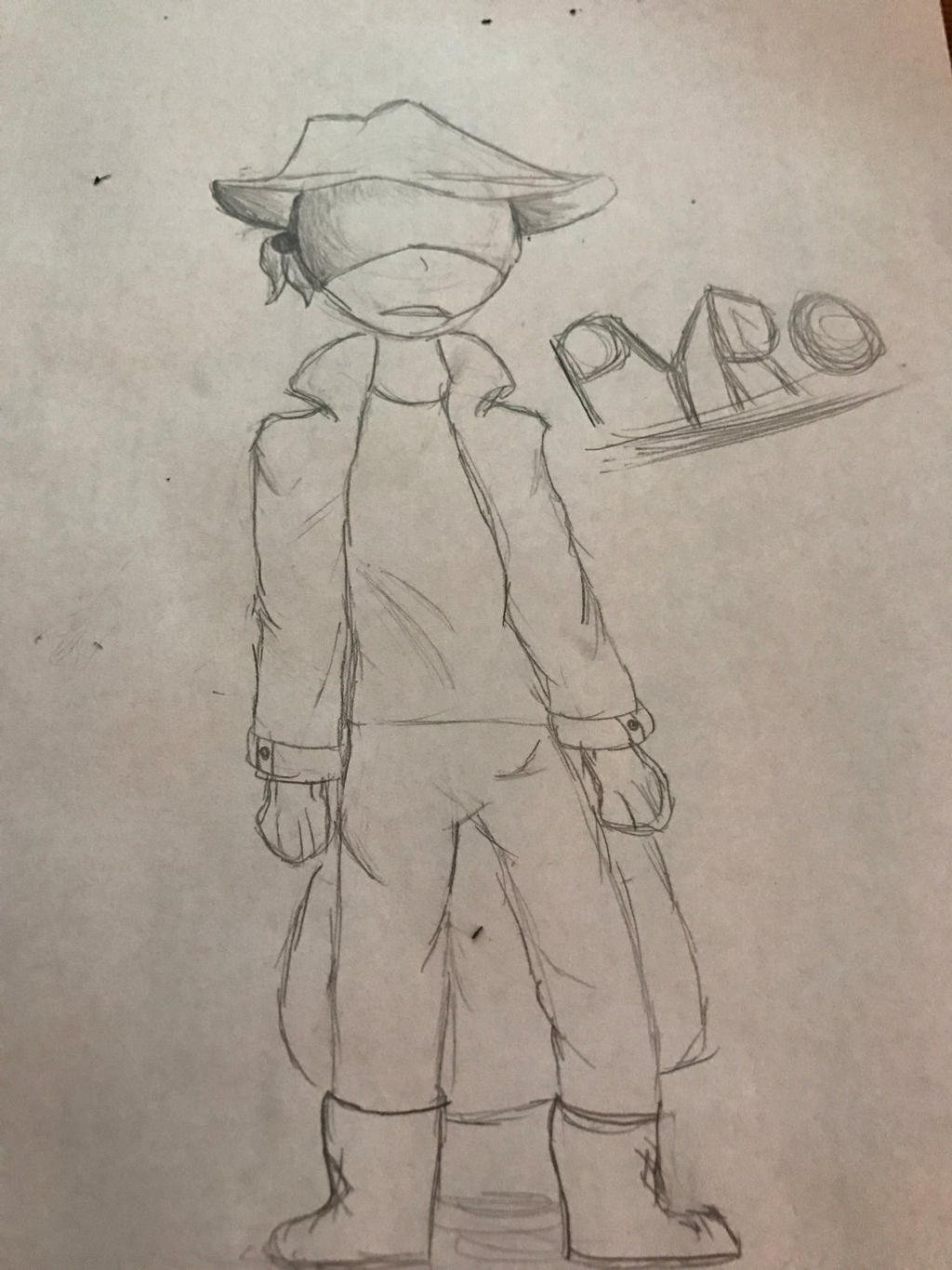 Pyro Fan Art by Mei-ArtingBeanz3 on DeviantArt