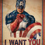 Captain America Want U