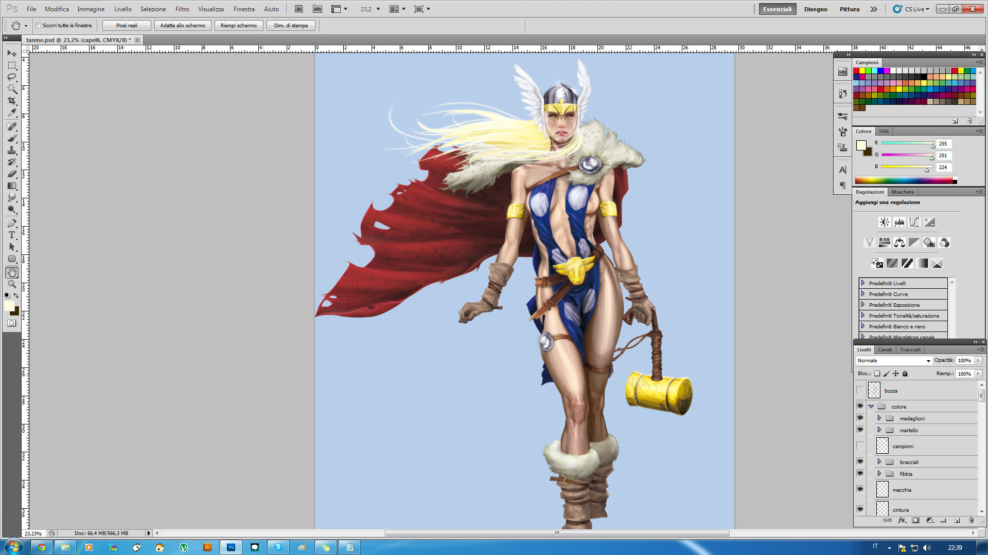 Tarene the Thor Girl [step7]