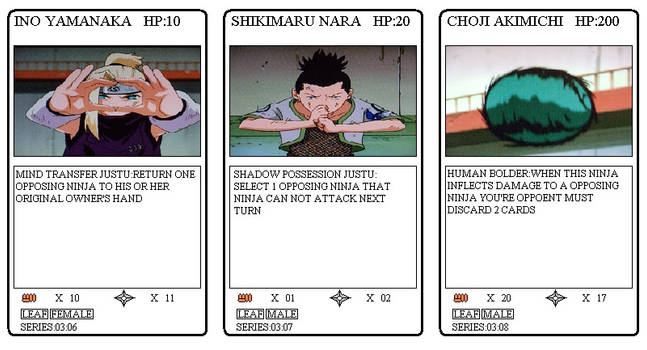 naruto trading card game orochimaru saga 8 by DEMONHERO90 on DeviantArt
