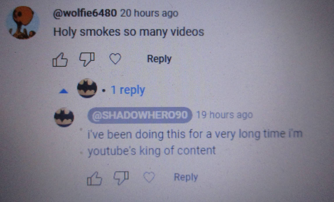 cool comments from youtube 42 by DEMONHERO90 on DeviantArt