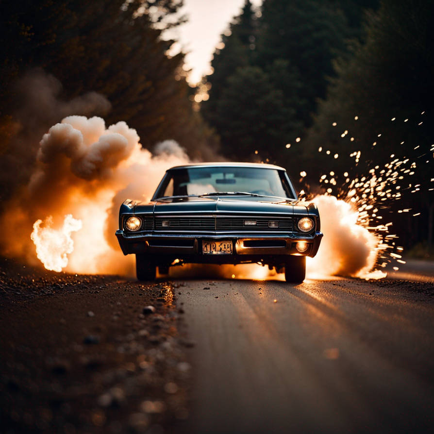 Exploding Car by DEMONHERO90 on DeviantArt