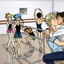 Kissing at the Barre -yaoi-