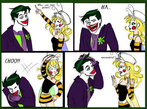 Why is your hair green by insectikette