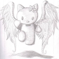 hello kitty + wings