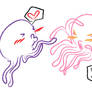 jellyfish love octopus