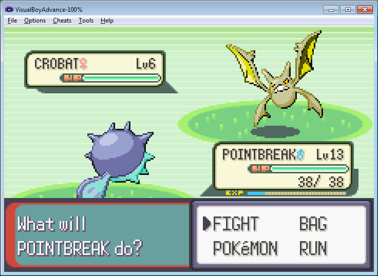 Point Break VS Crobat