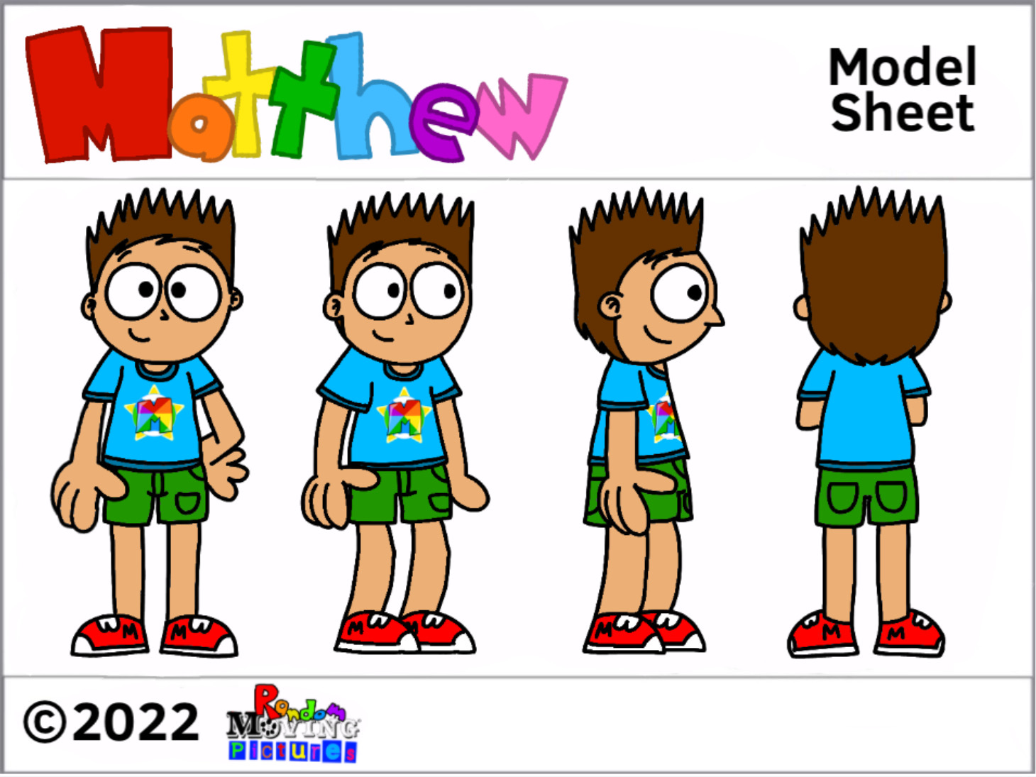 Matt Model Sheet (2022) by Mattoons7 on DeviantArt