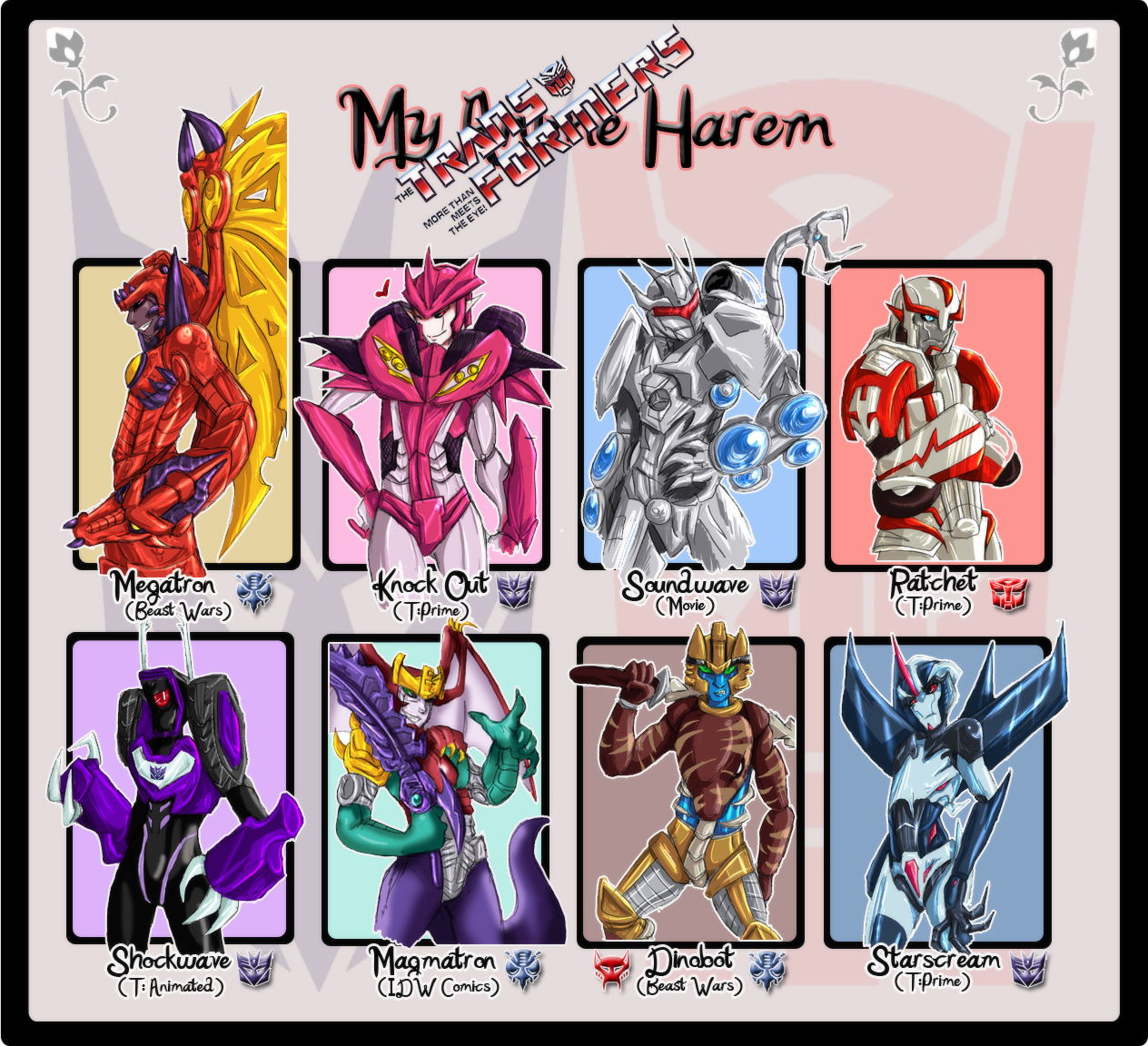 My -Transformers- Harem