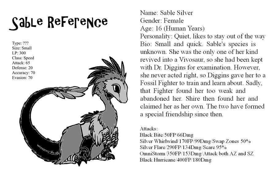 Sable Reference by Temorali on DeviantArt