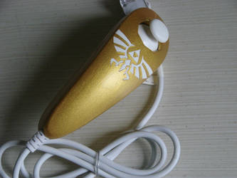 Zelda Hylian Crest Nunchuck