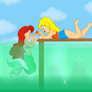 Kidling Ariel and Minako
