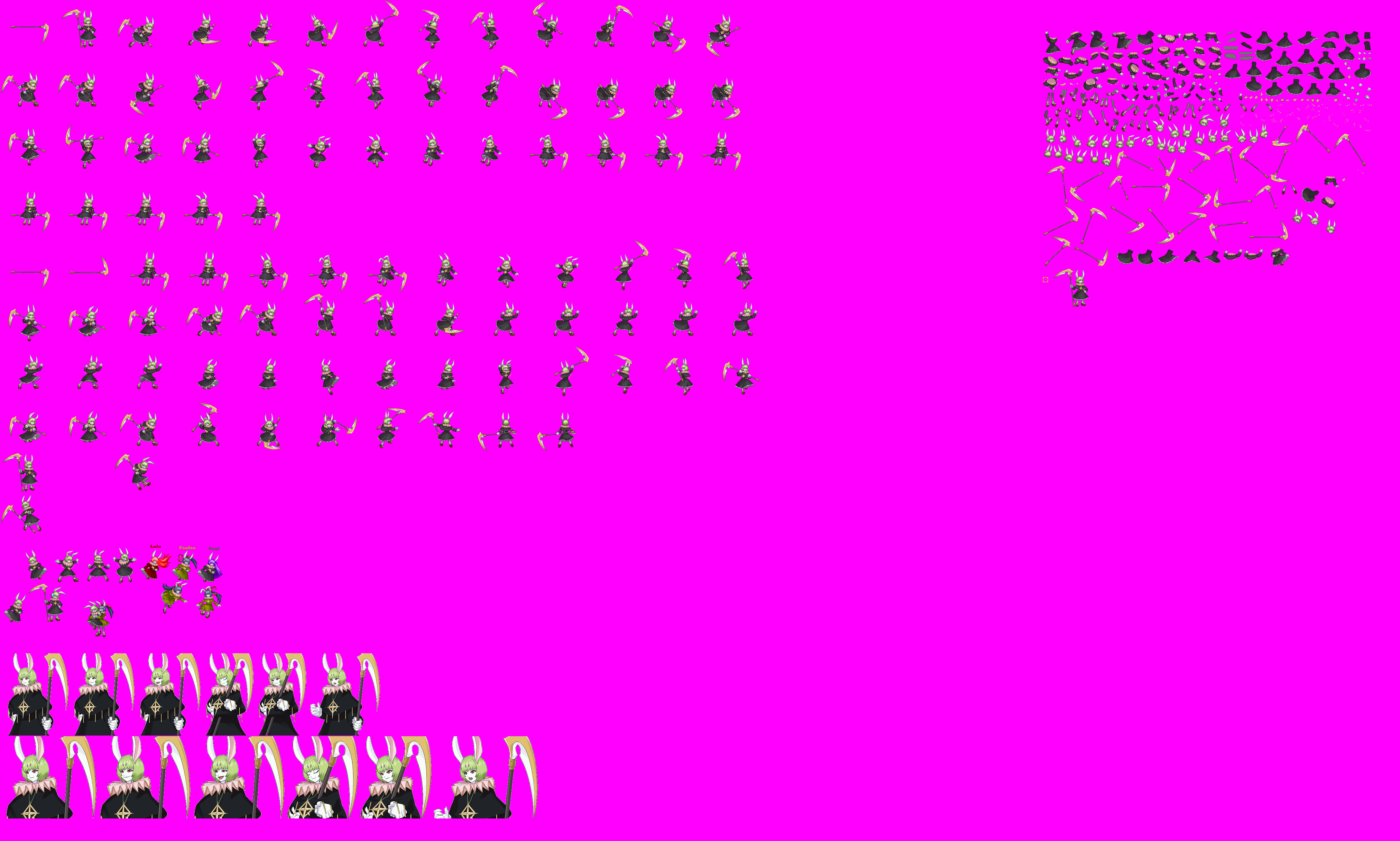 Custom Ranter Sprites Ranmaru Custom sprite with Three Sisters by Mike437 on DeviantArt