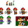 Mushroom Kingdom Hearts 2 Mario and Luigi