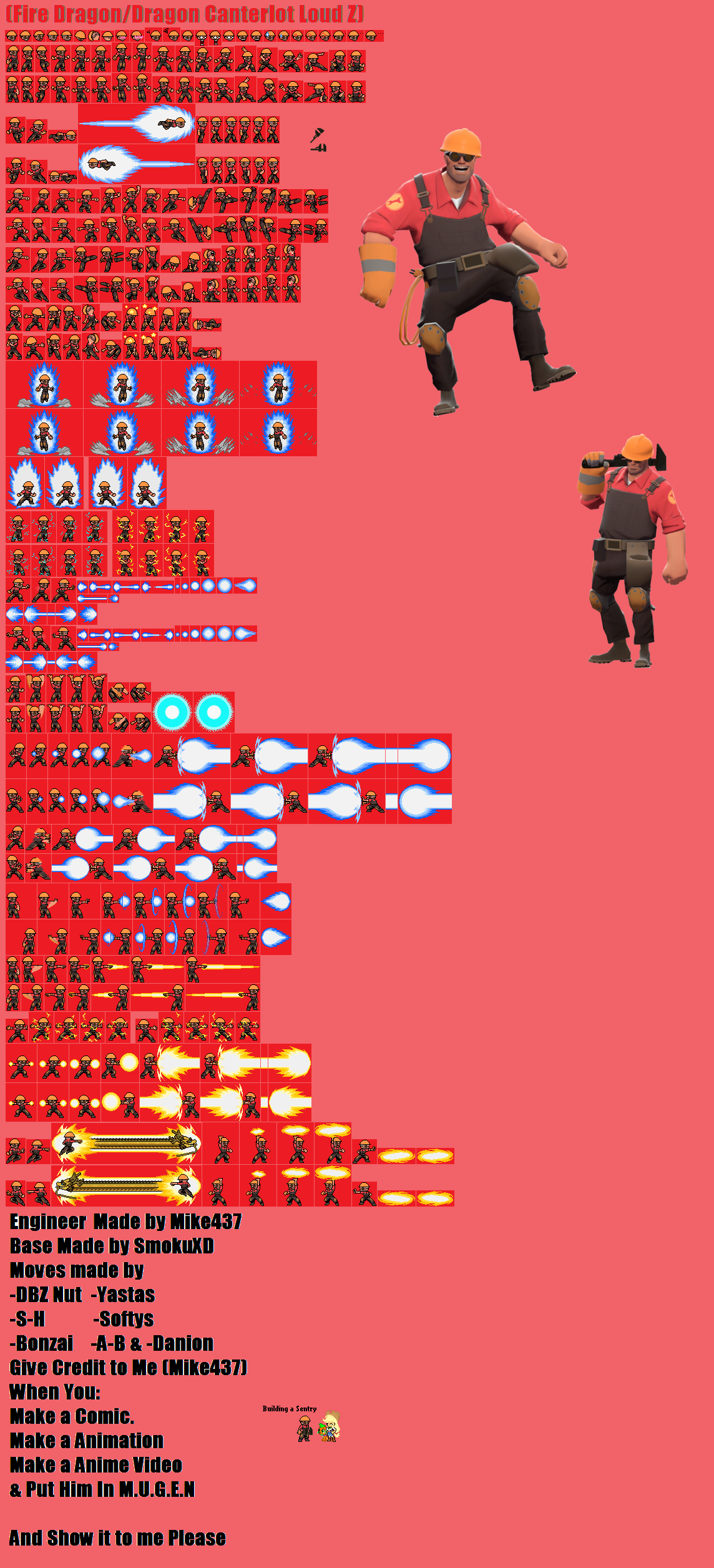 DCL Z Engineer (Red) Sprite by Mike437 on DeviantArt