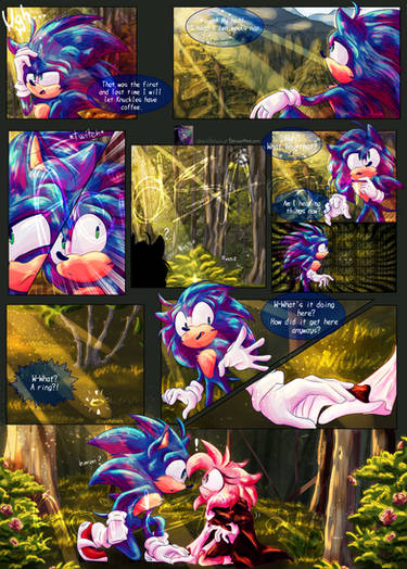 SonAmy and Sonic comics. - Comic 7 - Wattpad